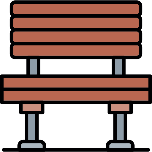 벤치 Generic color lineal-color icon
