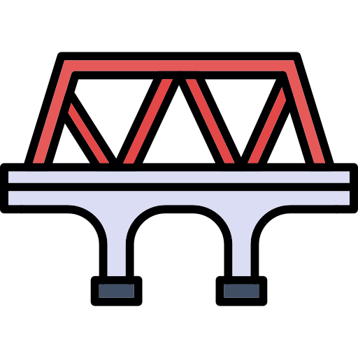 Bridge Generic color lineal-color icon