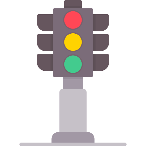 semáforos Generic color fill icono