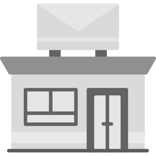 Почтовое отделение Generic color fill иконка
