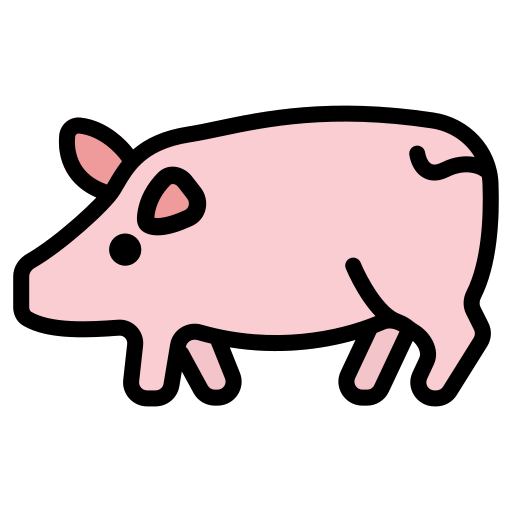 돼지 Generic color lineal-color icon