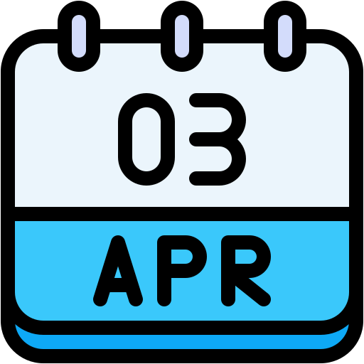kalendarz miesięczny Generic color lineal-color ikona