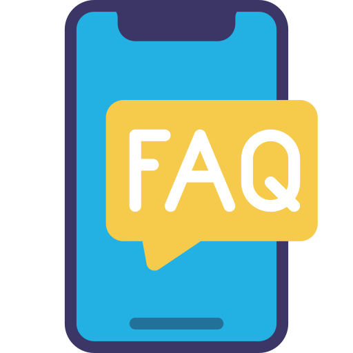 FAQ Juicy Fish Flat icon
