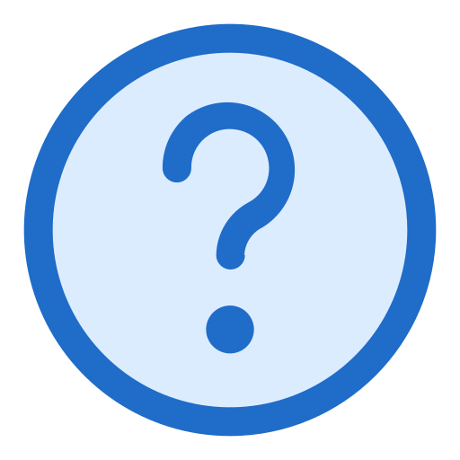 Question Generic color lineal-color icon