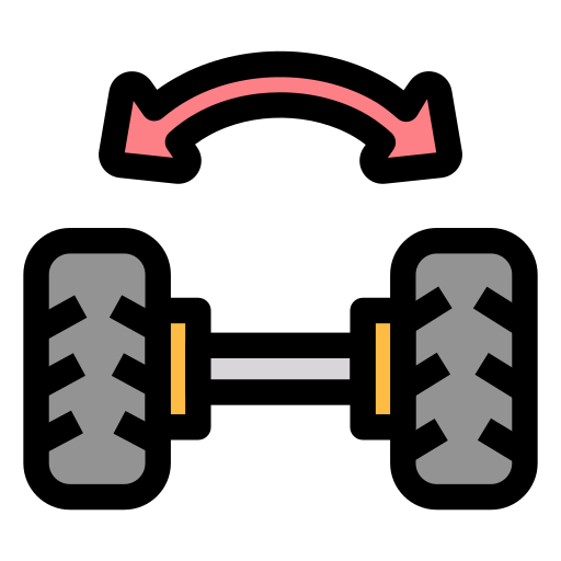 alineación de las ruedas Generic color lineal-color icono