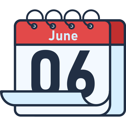 June Generic color lineal-color icon