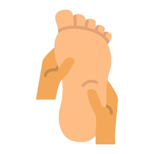 masaje de pies Generic color fill icono