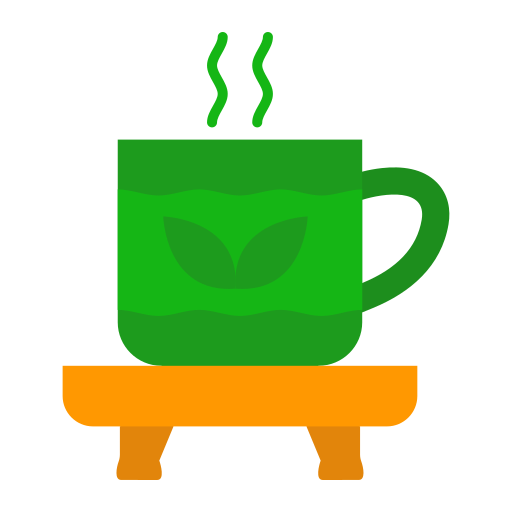 Травяной чай Generic color fill иконка