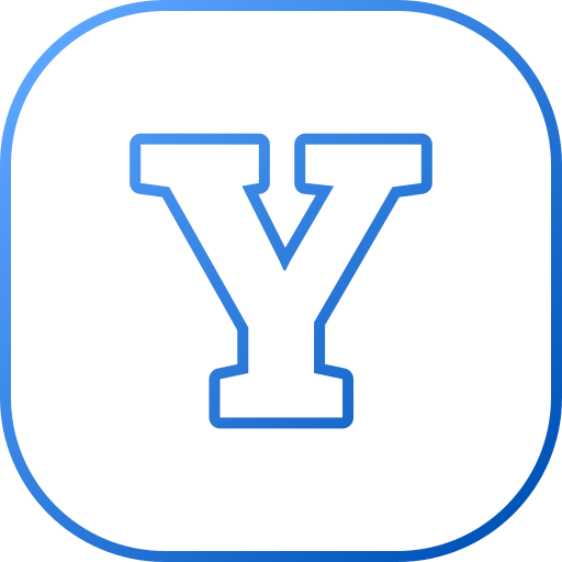 Letter y Generic gradient outline icon