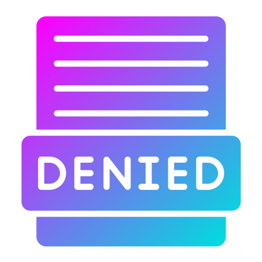 Denied Generic gradient fill icon