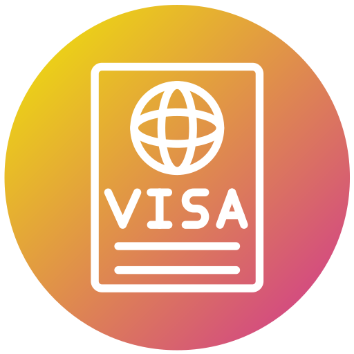 Visa Generic gradient fill icon