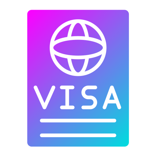 visa Generic gradient fill icono