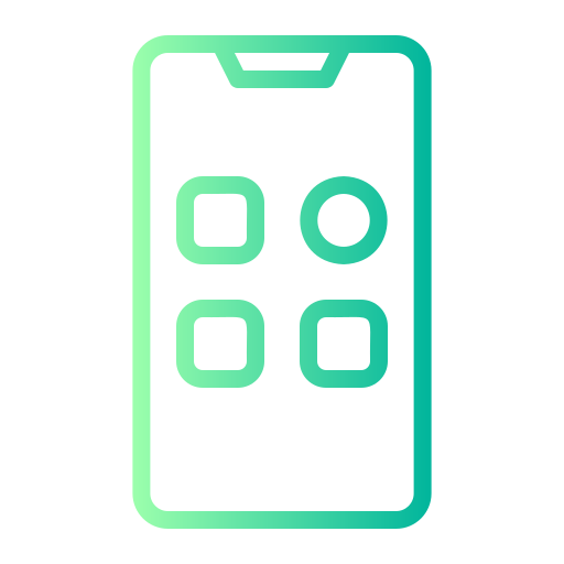 Application Generic gradient outline icon