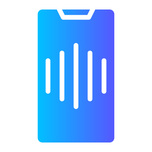 Voice assistant Generic gradient fill icon