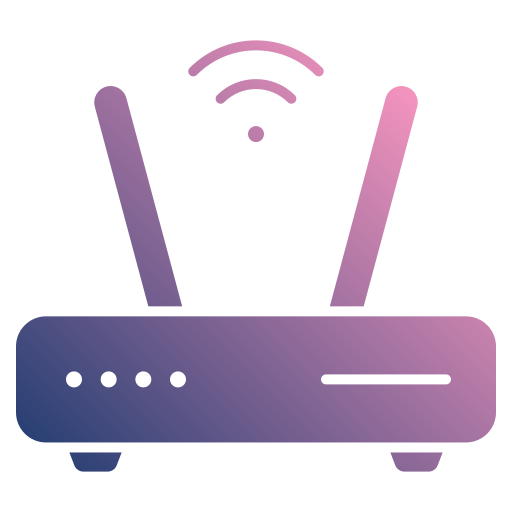 router Generic gradient fill icon