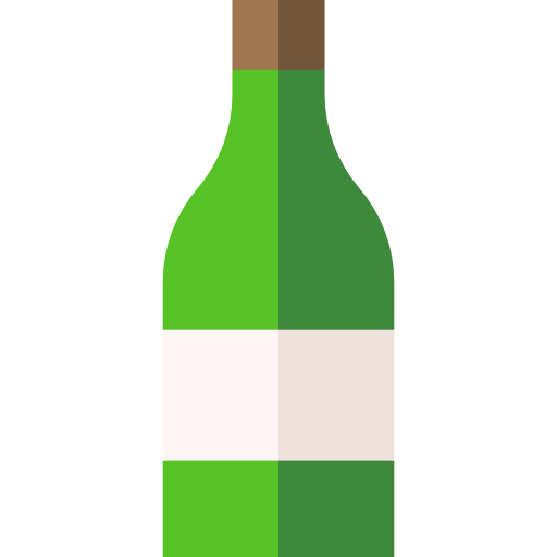 champán Basic Straight Flat icono