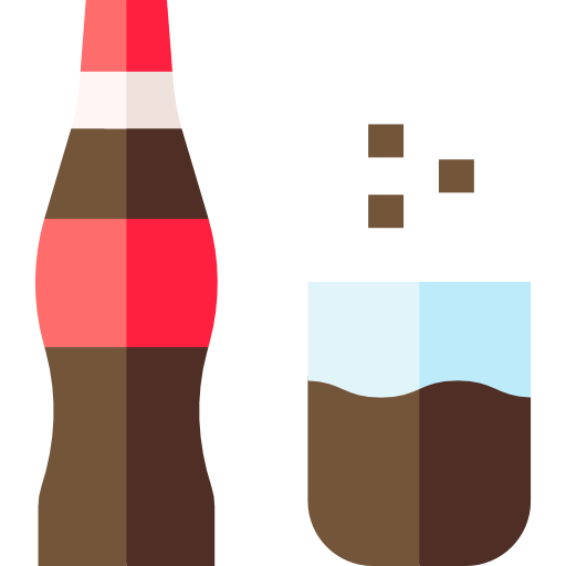 Soda pop Basic Straight Flat icon