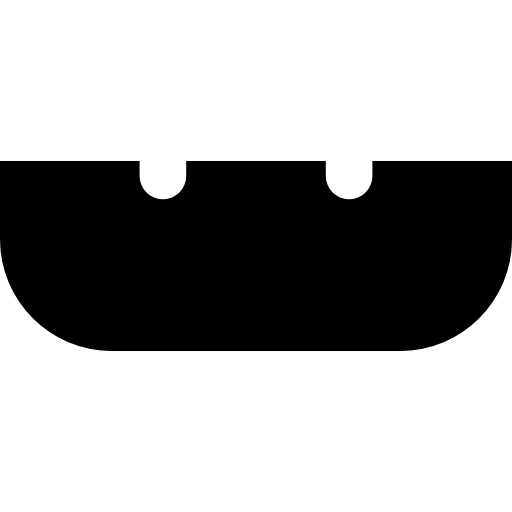 cenicero Basic Straight Filled icono