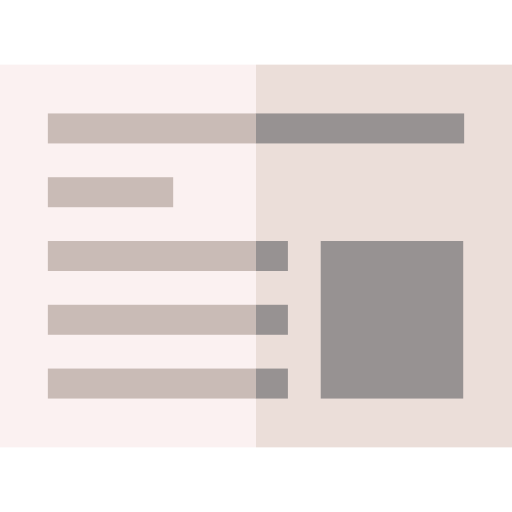 zeitung Basic Straight Flat icon