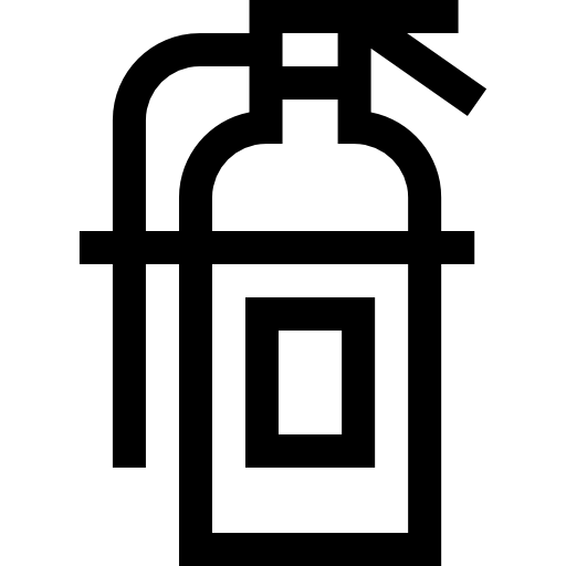 feuerlöscher Basic Straight Lineal icon