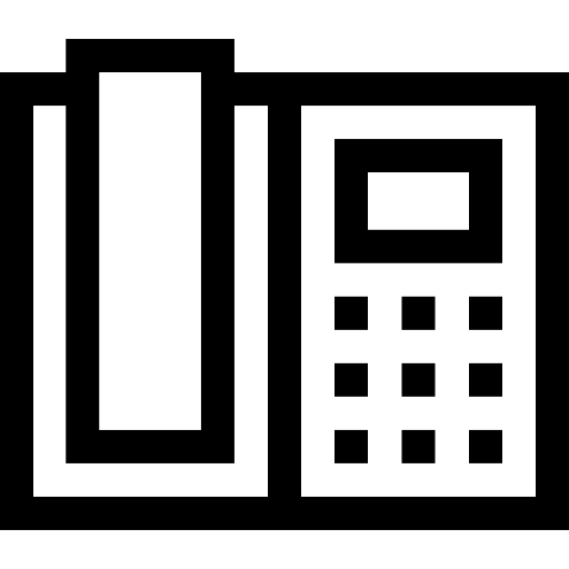 Телефон Basic Straight Lineal иконка