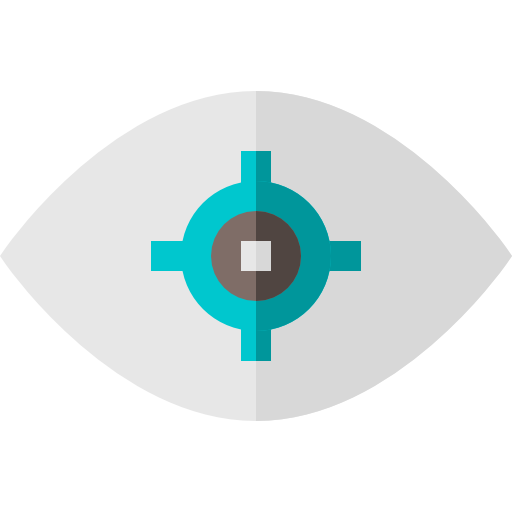Vision Basic Straight Flat icon