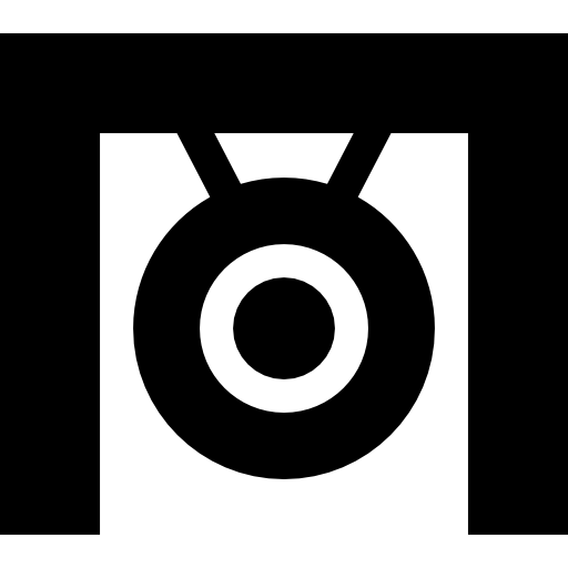 ゴング Basic Straight Filled icon