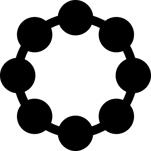 pandereta Basic Straight Filled icono