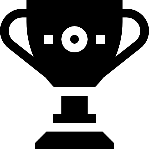 trofeo Basic Straight Filled icona