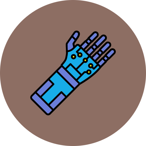 Bionic arm Generic color lineal-color icon