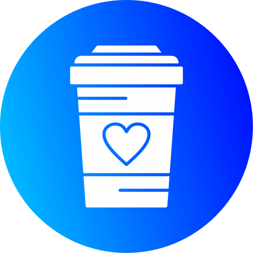 Coffee cup Generic gradient fill icon