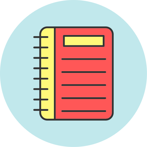 notizbuch Generic color lineal-color icon