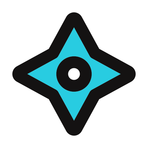 shuriken Generic color lineal-color icono
