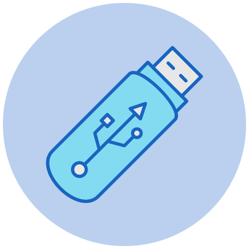 flash drive Generic color lineal-color icon
