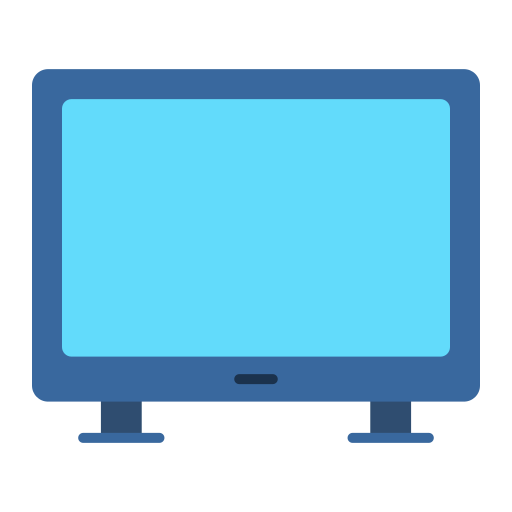 smart tv Generic color fill icon