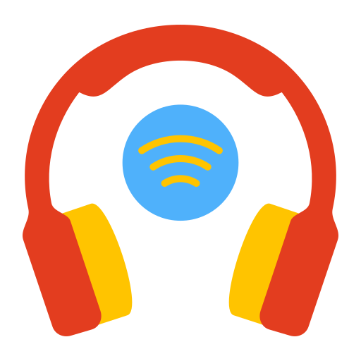 Wireless headphones Generic color fill icon