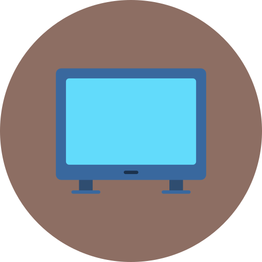Smart tv Generic color fill icon