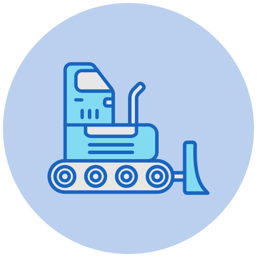 bulldozer Generic color lineal-color icon