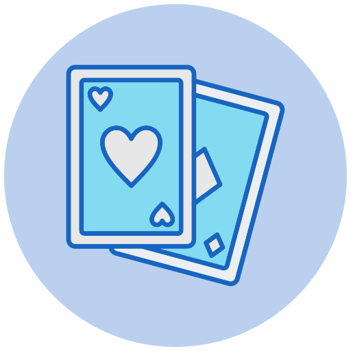 cartas de póquer Generic color lineal-color icono