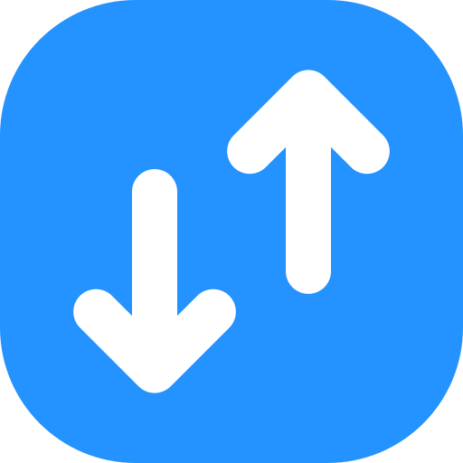 Up and Down Generic color fill icon