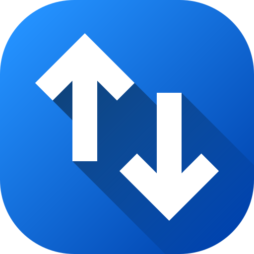 Up and Down Generic gradient fill icon