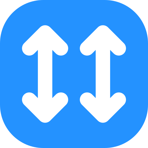 Double sided arrow Generic color fill icon
