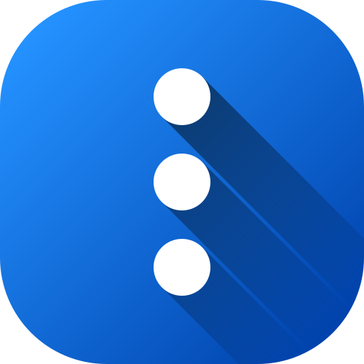 Three dots Generic gradient fill icon