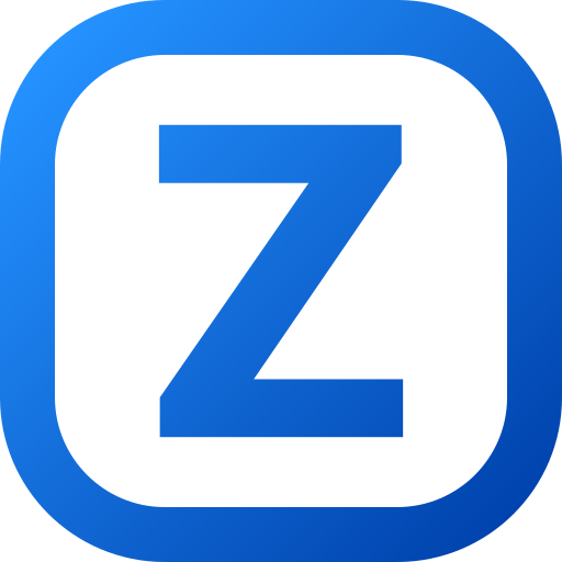 zeta Generic gradient outline icono