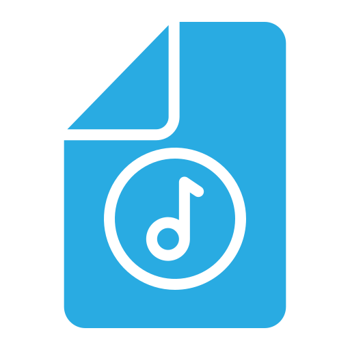 musik note Generic color fill icon