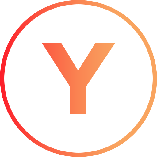 Letter y Generic gradient outline icon