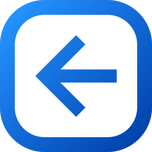 Left arrow Generic gradient fill icon