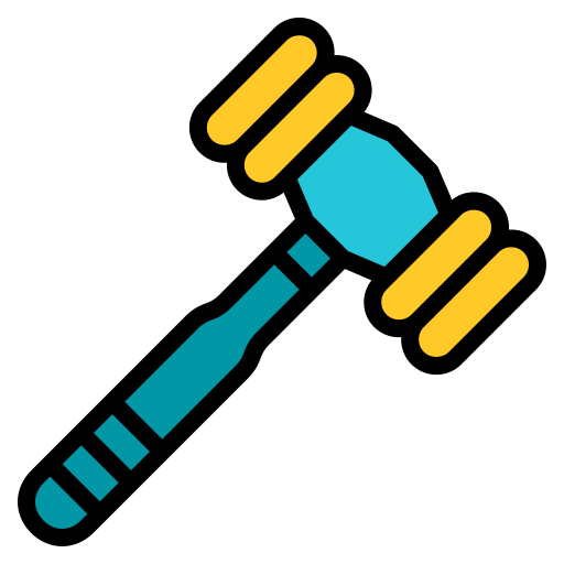 hammer Generic color lineal-color icon