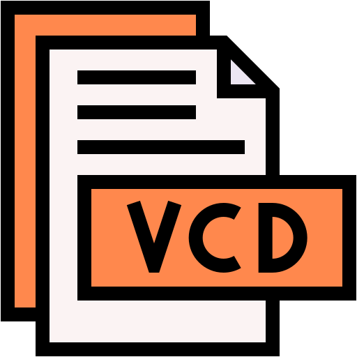 vcd Generic color lineal-color icon