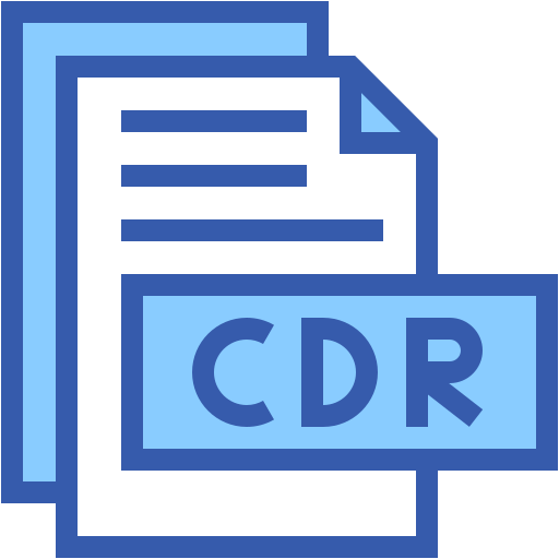 cdr Generic color lineal-color icono